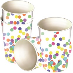 Bekers Confetti 8st.