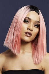 Fever Pruik Kylie Koraal Roze - Two Toned Blend
