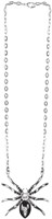 Ketting met Spin Zwarte Weduwe (product)