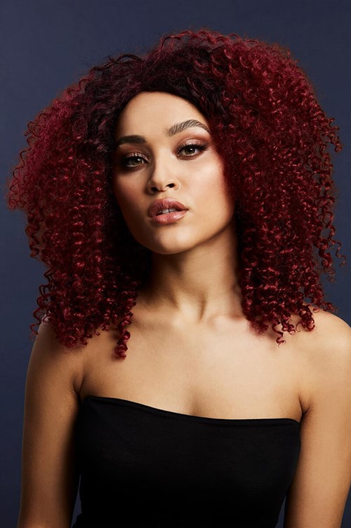 Fever Pruik Lizzo Plum