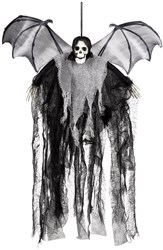 Halloween Decoratie Skull Bat Reaper (60cm)