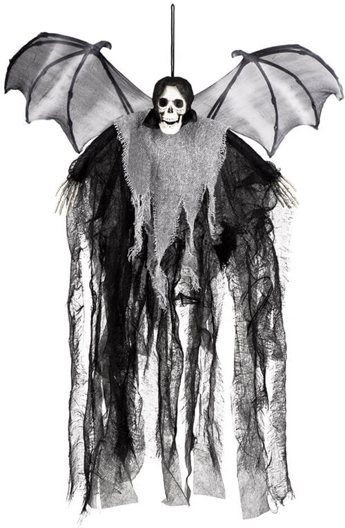 Halloween Decoratie Skull Bat Reaper (60cm)