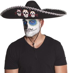 Sombrero Day Of The Dead Calavera
