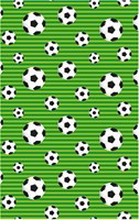Tafelkleed Voetbal - 137x247cm (patroon)