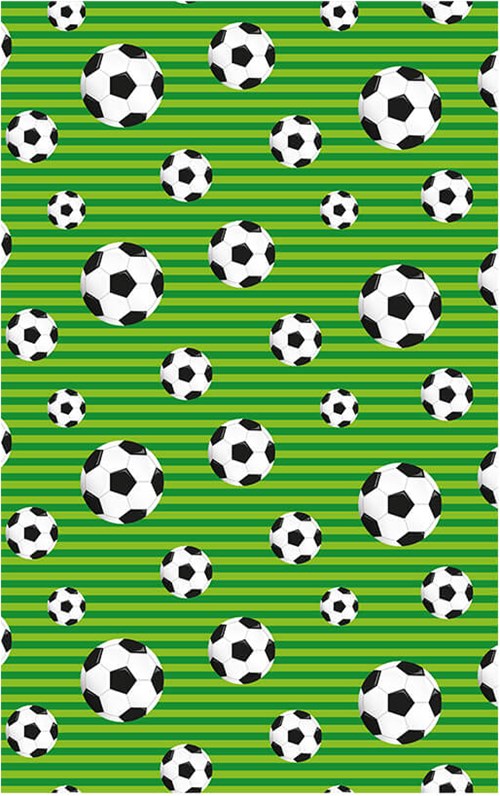 Tafelkleed Voetbal - 137x247cm (patroon)