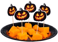 Halloween Prikkers Creepy Pumpkin (12st) (voorbeeld 1)