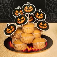 Halloween Prikkers Creepy Pumpkin (12st) (voorbeeld 2)
