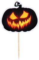 Halloween Prikkers Creepy Pumpkin (12st) (voorbeeld)