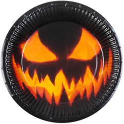 Halloween Borden Creepy Pumpkin - 10st