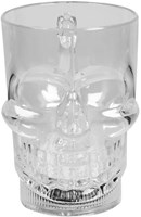Halloween Beker Skull met Licht - 400ml