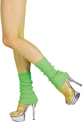 Beenwarmers Neon Groen (32cm)