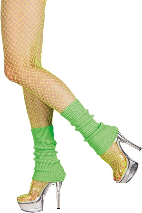 Beenwarmers Neon Groen (32cm)