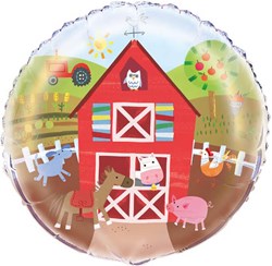 Folieballon Boerderij Met Dieren(45cm)