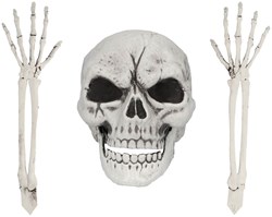 Halloween Decoratie Buried Alive Skeleton