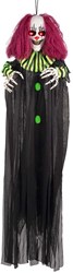 Halloween Deco Terror Clown met LED + Geluid - 130cm
