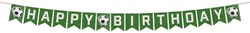 Letterslinger Happy Birthday Voetbal - 6m
