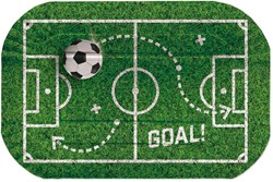 Serveerschaaltje Voetbal 30x20cm - 2st