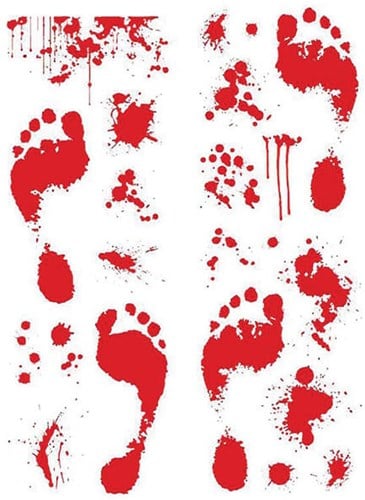 Bloody Stickers Halloween 70x25cm - 2st