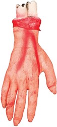 Hand Afgerukt bloed