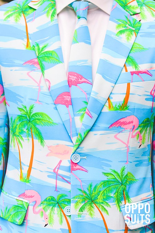 Herenkostuum OppoSuits Flaminguy -3