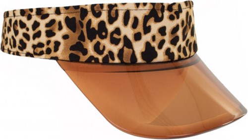 Zonneklep Panter met doorzichtige klep (zijkant)