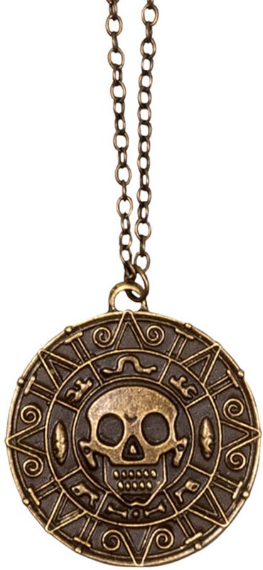 Ketting Piraat Amulet (detail)