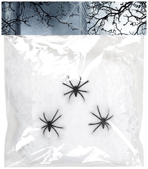 Spinrag 20gr+3 Spinnen