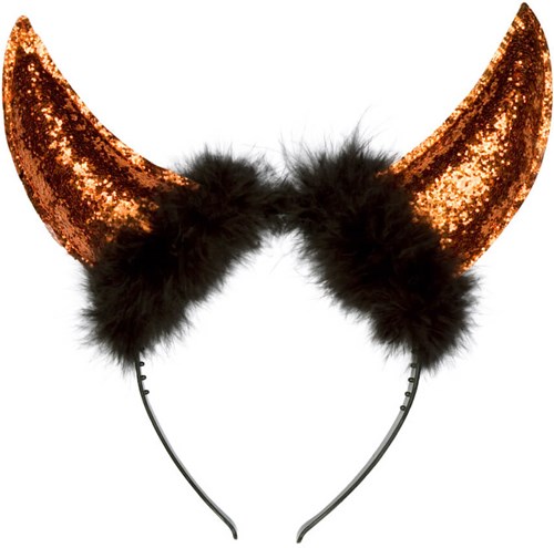 Duivelshoorntjes Glitter Goud (product)