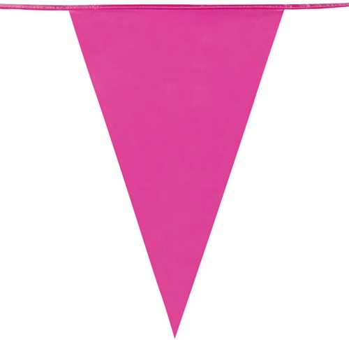 Vlaggenlijn Groot Pink (10m) (detail)