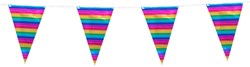 Folie Vlaggenlijn Regenboog Rainbow Metallic - 10m