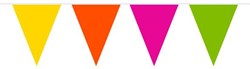 Vlaggenlijn Multi 10m (brandvertragend) 