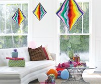 Decoratie Diamant Regenboog 30x24cm-2