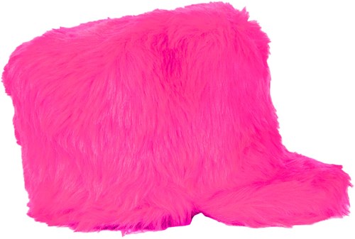 Fanfare Hoed Pluche Pink