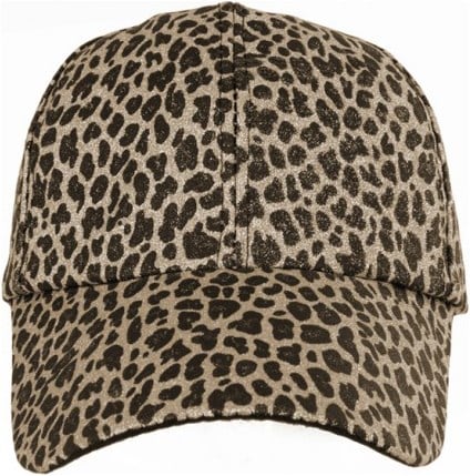 Baseball Cap Panter Glitter Goud