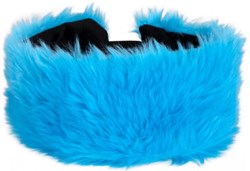 Pluche Hoofdband Turquoise
