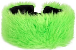 Pluche Hoofdband Neon Groen