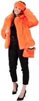 Pluche Hoofdband Neon Oranje (voorbeeld)