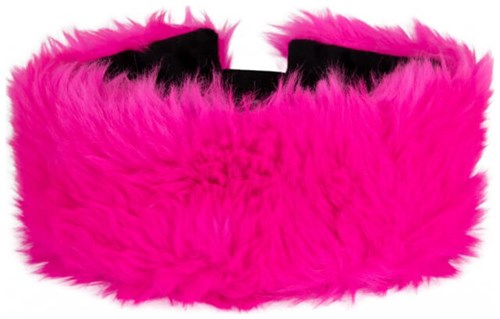 Pluche Hoofdband Pink