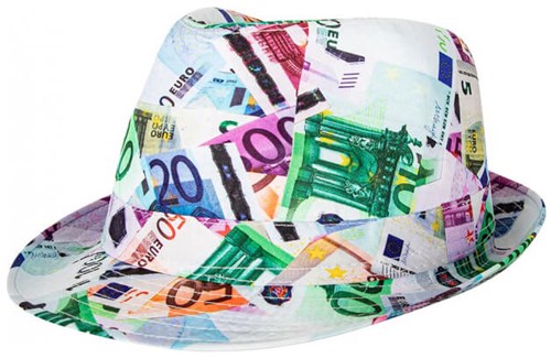 Trendy Hoedje Geld Euro's - The Moneymaker