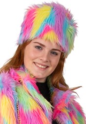 Pluche Bontmuts Regenboog Pastel