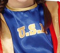 Bokser Kostuum USA Kind (detail 2)