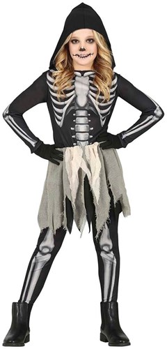 Skelet Kostuum Skeleton Girl