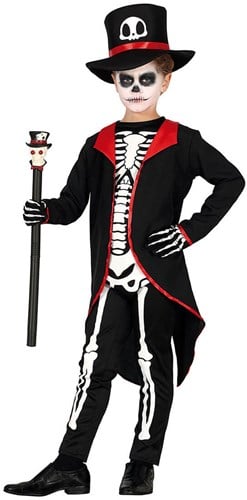 Skelet Kostuum Mr. Bones Kind