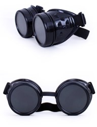 Bril Steampunk Zwart