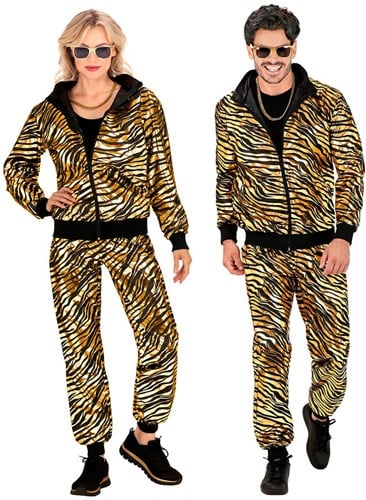 Fout Trainingspak Tijger Metallic Goud