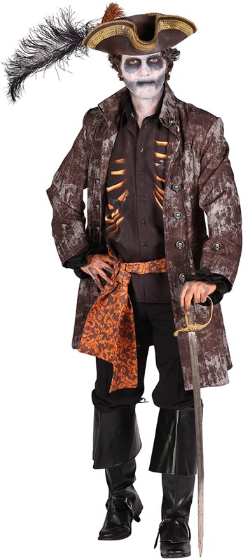 Halloween Kostuum Ghost Pirate voor heren