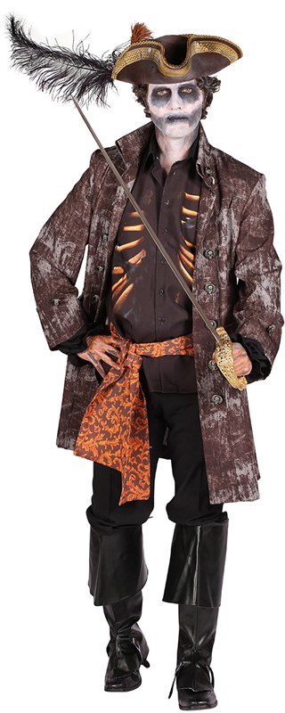 Halloween Kostuum Ghost Pirate voor heren-2