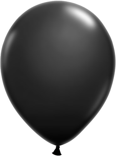 Ballonnen Klein 5inch 100 stuks Zwart