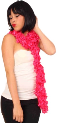 Boa Sjaal Fluor Pink 165cm