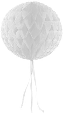 Decoratie Bol Wit 30cm